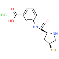 3-[(2S,4S)-4-Mercaptopyrrolidine-2-carboxamido]benzoic acid hydrochloride