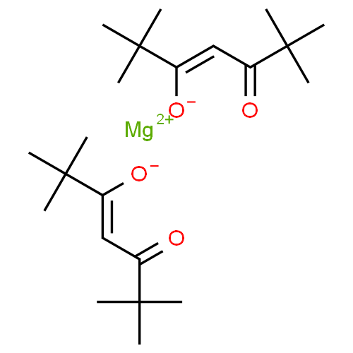 Bis(2,2,6,6-tetramethyl-3,5-heptanedionato)magnesium Mg(tmhd)2